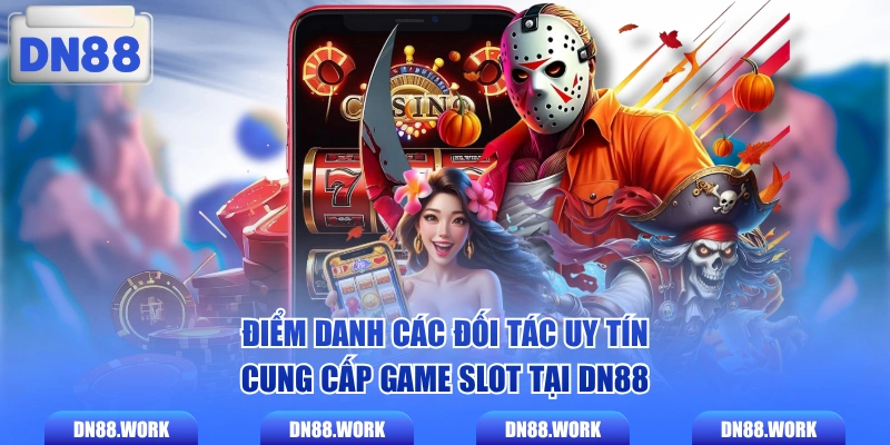 Điểm danh các đối tác uy tín cung cấp game slot tại DN88